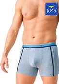 Majtki męskie - SZORTY KEY MXH-212 A26 (kolor granat, rozmiar M) - miniaturka - grafika 1