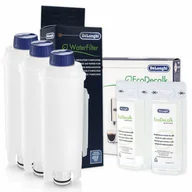 Akcesoria i części do ekspresów do kawy - Zestaw Do Delonghi, Filtr DLSC002 3 szt, EcoDecalk 551329602 200ml - miniaturka - grafika 1
