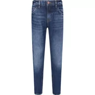 Spodnie i spodenki dla chłopców - Guess Jeansy | Straight fit | denim - miniaturka - grafika 1