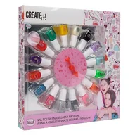 Zabawy w naśladowanie dorosłych - lakier do paznokci mega set 16 szt. create it! - miniaturka - grafika 1