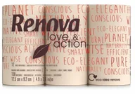 Papier toaletowy - Papier Toaletowy Renova Love&Action 12R - miniaturka - grafika 1