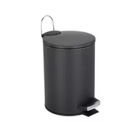 Kosze na śmieci - Kosz na pedał 3 l BASIC czarny - miniaturka - grafika 1