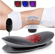 Masażery - INTELIGENTNY MASAŻER KRĘGOSŁUPA LUMBAGO RWA KULSZOWA TENS GRZANIE WIBRACJE - miniaturka - grafika 1