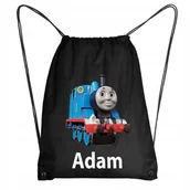 Plecaki worki - WOREK SZKOLNY NA WF TOMEK I PRZYJACIELE + IMIĘ - miniaturka - grafika 1