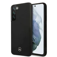 Etui i futerały do telefonów - Mercedes Etui hardcase MEHCS22MSILBK S22+ S906 czarny/black Silicone Mer007308-0 - miniaturka - grafika 1