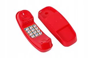 Dźwiękowy Telefon dla Dzieci na Plac Zabaw czerwony - Place zabaw - miniaturka - grafika 1