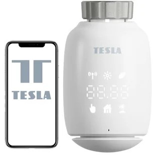 Głowica termostatyczna TESLA TV500 ZigBee - Systemy inteligentnych domów - miniaturka - grafika 1