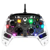 Kontrolery gier na PC - Kontroler HYPERX Clutch Gladiate RGB Przezroczysty - miniaturka - grafika 1