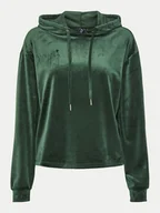 Bluzy damskie - Pieces Bluza Silli 17154433 Zielony Regular Fit - miniaturka - grafika 1
