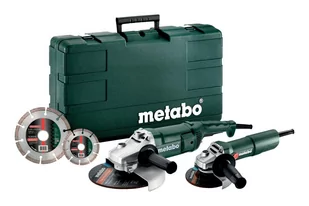 Metabo Zestaw szlifierek kątowych WE 2200-230 + W 750-125  685172510 - Szlifierki i polerki - miniaturka - grafika 1
