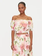Bluzki damskie - Guess Bluzka W5GH61 WH4S2 Kolorowy Regular Fit - miniaturka - grafika 1
