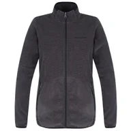 Bluzy sportowe damskie - Bluza damska Hannah Siana Rozmiar: S / Kolor: czarny/szary - miniaturka - grafika 1