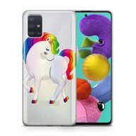 Etui i futerały do telefonów - Ochronne etui na telefon dla Xiaomi Redmi Note 7 / Redmi Note 7 Pro Case Cover Bag Bumper Cases TPU, Model: Xiaomi Redmi Note 7, Wybierz wzór: Kolorowy jednorożec - miniaturka - grafika 1