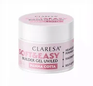 Żele do paznokci - Claresa żel budujący Soft&Easy gel panna cotta 45g - miniaturka - grafika 1