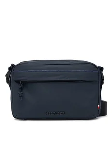 Tommy Hilfiger Saszetka Th Colour Ew Reporter AM0AM13219 Granatowy - Nerki - miniaturka - grafika 1