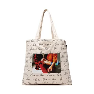 Vans Torebka Pride Otw Gallery Tote VN0A7SFDYOP1 Beżowy - Torebki damskie - miniaturka - grafika 1