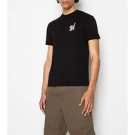 Koszulki męskie - Armani Exchange T-shirt męski, Schwarz, XS - miniaturka - grafika 1