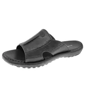 Klapki i japonki męskie - Klapki męskie casual Beppi 2182823 czarne - miniaturka - grafika 1