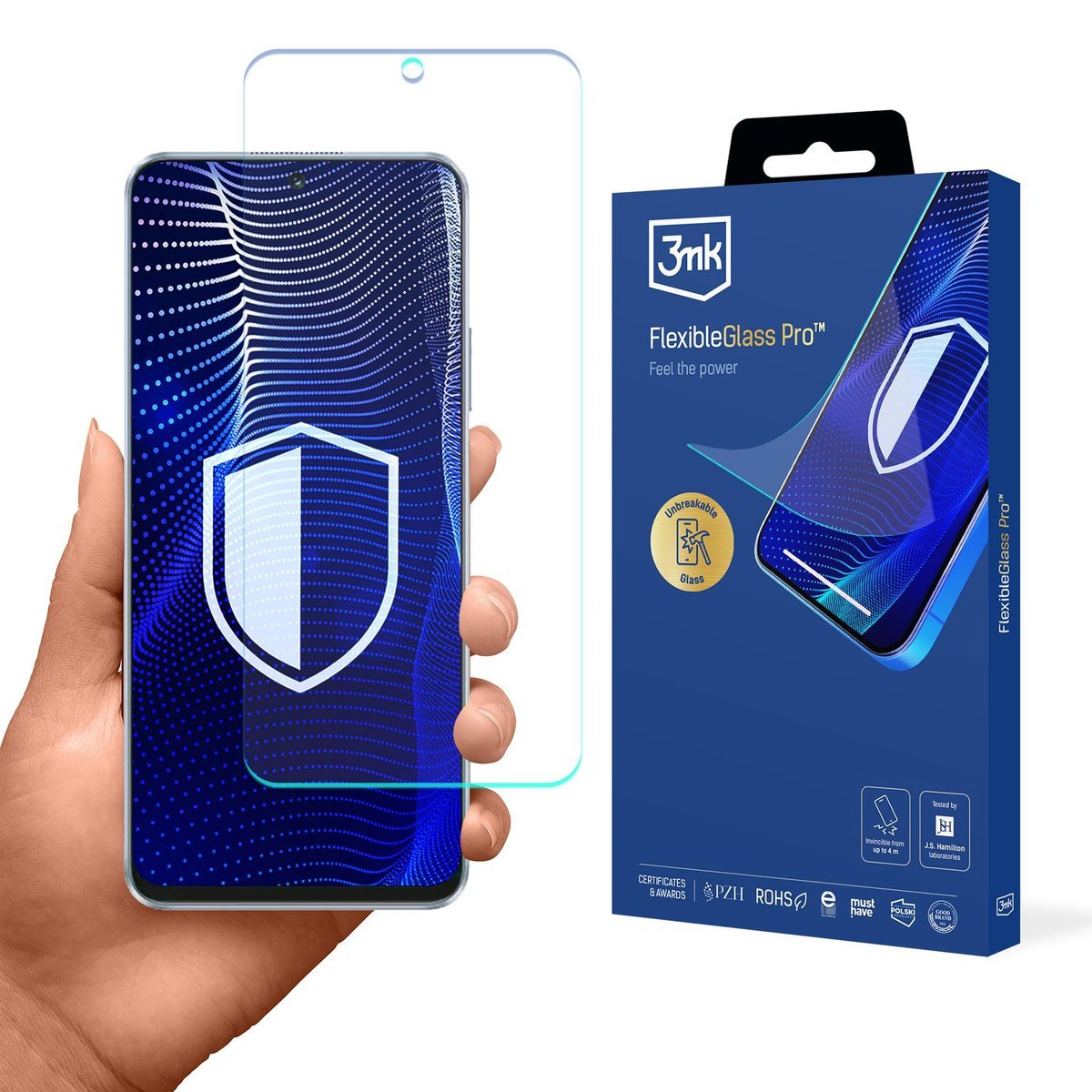 Szkło hybrydowe na ekran do Huawei Nova 13i - 3mk FlexibleGlass Pro