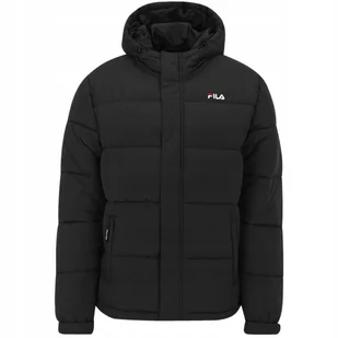 Kurtka męska Fila Bensheim czarna FAM0455 80010 XL - Kurtki męskie - miniaturka - grafika 1