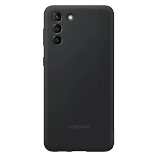 Samsung Silicone Cover do Galaxy S21+ black EF-PG996TBEGWW - Etui i futerały do telefonów - miniaturka - grafika 1