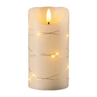 Oświetlenie świąteczne - Świeca LED Lighthouse 15 cm, na baterie - miniaturka - grafika 1
