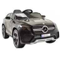 Pojazdy elektryczne dla dzieci - Super-Toys MERCEDES GLC COUPE MIĘKKIE KOŁA EVA MIĘKKIE SIEDZENIE FULL OPCJA/BBH0008 BBH-0008-CZARNY - miniaturka - grafika 1