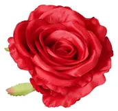 Sztuczne kwiaty - Sztuczne Kwiaty Róża Główka Do Wyrabiania Jak Żywa Duża - miniaturka - grafika 1