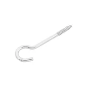 Haki, szakle i karabinki - Lux-Tools Hak otwarty ocynkowany 4x70mm 4szt. - miniaturka - grafika 1