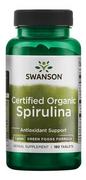 Suplementy naturalne - Swanson, Usa Spirulina 500 mg - suplement diety 180 tab. - miniaturka - grafika 1