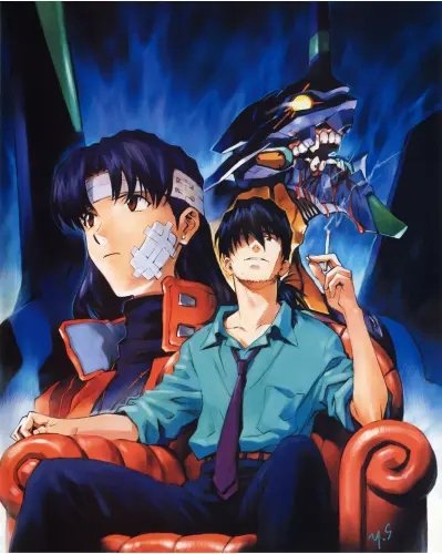 Plakat Anime Neon Genesis Evangelion nge_033 A1 Custom