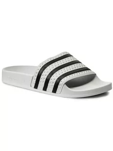 Adidas Klapki adilette 280648 Biały - Klapki i japonki męskie - miniaturka - grafika 1