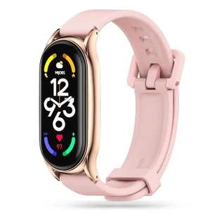 Pasek TECH-PROTECT IconBand Pro do Xiaomi Mi Smart Band 5/6/6 NFC Różowy - Akcesoria do smartwatchy - miniaturka - grafika 1