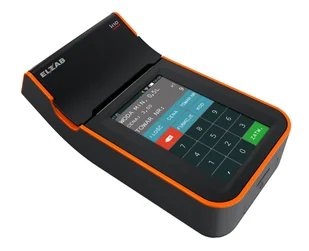 Kasa Fiskalna Elzab K10 Online BT/GPRS czarno-pomarańczowa - Kasy fiskalne - miniaturka - grafika 3