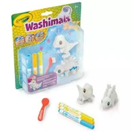 Zabawki kreatywne - Crayola Washimals: Zestaw figurek dinozaurów do prania - 2 szt. - miniaturka - grafika 1
