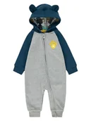 Pajacyki dla niemowląt - Converse Kombinezon w kolorze szaro-niebieskim - miniaturka - grafika 1