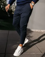 Spodnie męskie - Spodnie męskie OLAVOGA FLINT 2024 granat M - Fashionplace - miniaturka - grafika 1