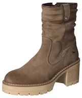 Botki damskie - Mustang Damskie botki 1473-611, ziemia, 39 EU, ziemia, 39 EU - miniaturka - grafika 1