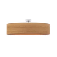Lampy sufitowe - Fornirowy żyrandol do kuchni GRENADA ECO fi - 80 cm ECO - kolor dąb sonoma - miniaturka - grafika 1