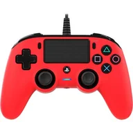 Kontrolery do Playstation - NACON PS4 Controller Color Edition Czerwony PS4OFCPADRED - miniaturka - grafika 1