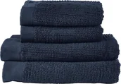 Ręczniki - Ręczniki Classic duże granatowe 4 szt. - miniaturka - grafika 1