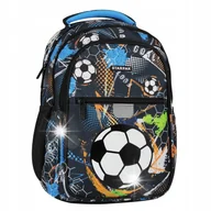 Plecaki szkolne i tornistry - PLECAK SZKOLNY TORNISTER DLA CHŁOPCA FOOTBALL PIŁKA NOŻNA - miniaturka - grafika 1