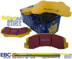 Przednie klocki YellowStuff + NAWIERCANE NACINANE tarcze hamulcowe EBC seria GD Ford F-150 2010- - Tarcze hamulcowe - miniaturka - grafika 3