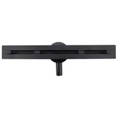 Syfony - Sea Horse Odpływ liniowy 100 cm SLIM CZARNY MAT - miniaturka - grafika 1