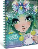 Zabawki kreatywne - Nebulous Stars Nebulous Star Creative Book Sticker by Number - miniaturka - grafika 1