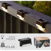 Lampy ogrodowe - Lampa solarna EXTRALINK Linus (4 szt.) - miniaturka - grafika 1