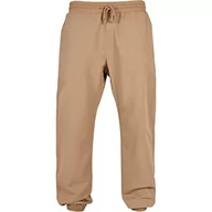 Spodenki męskie - Urban Classics Męskie spodnie do joggingu Basic, Beżowy Union Beige, M - miniaturka - grafika 1
