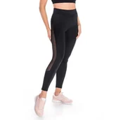 Legginsy - Legginsy sportowe z siateczką Mappy czarne, Teyli - miniaturka - grafika 1