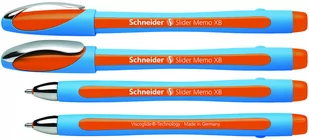 Schneider Długopis Slider Memo, XB, pomarańczowy SR150206 - Długopisy - miniaturka - grafika 2