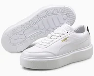 Sneakersy damskie - Buty damskie Puma Oslo Maja r.36 białe sneakersy - miniaturka - grafika 1